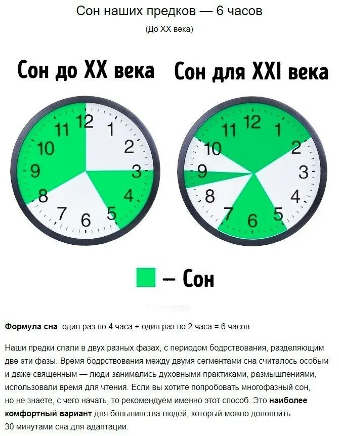 Сон в течение дня