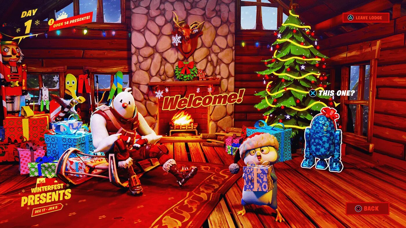 Скачай новогоднее обновление игры. Новые подарки на новый год ФОРТНАЙТ. Fortnite Winterfest. Новогодний ивент Fortnite Щелкунчик. Скины зимний фестиваль.