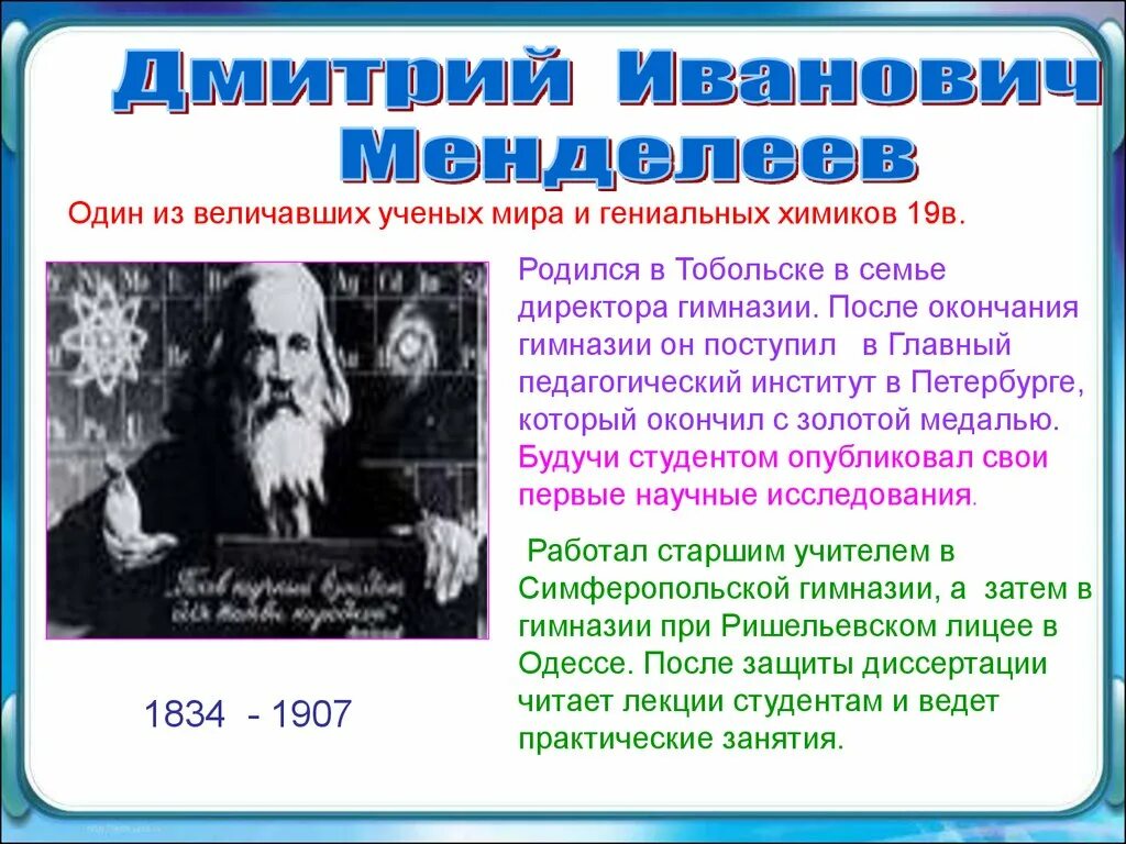 Родина менделеева область. Выдающиеся ученые химии. Рассказ о ученом. Учёные которые внесли вклад в химию.