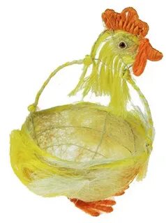 Корзинка для яиц курица