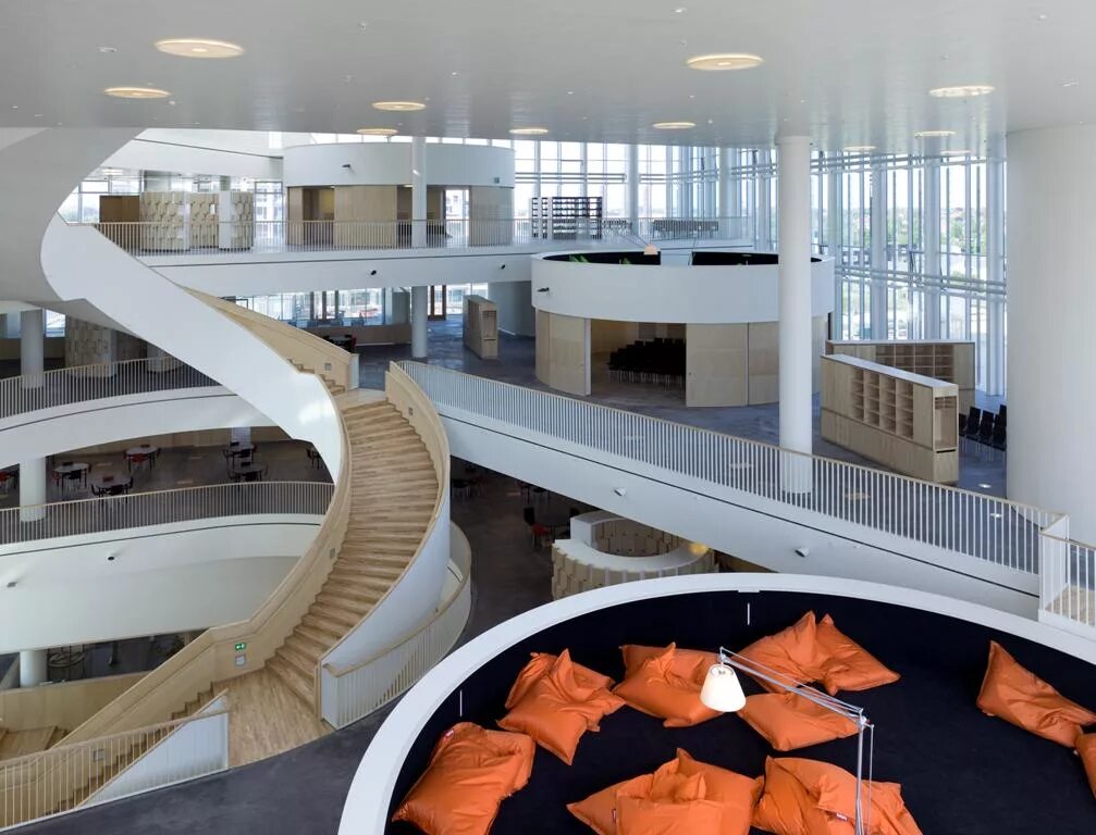 гимназия ørestad, дания. копенгаген. школа искусств, сингапур. какая самая лучшая школа в мире. какая самая лучшая школа в мире.