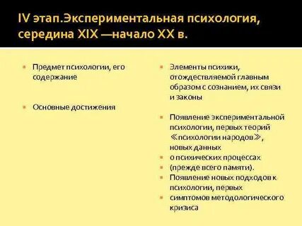 Психология 19 века