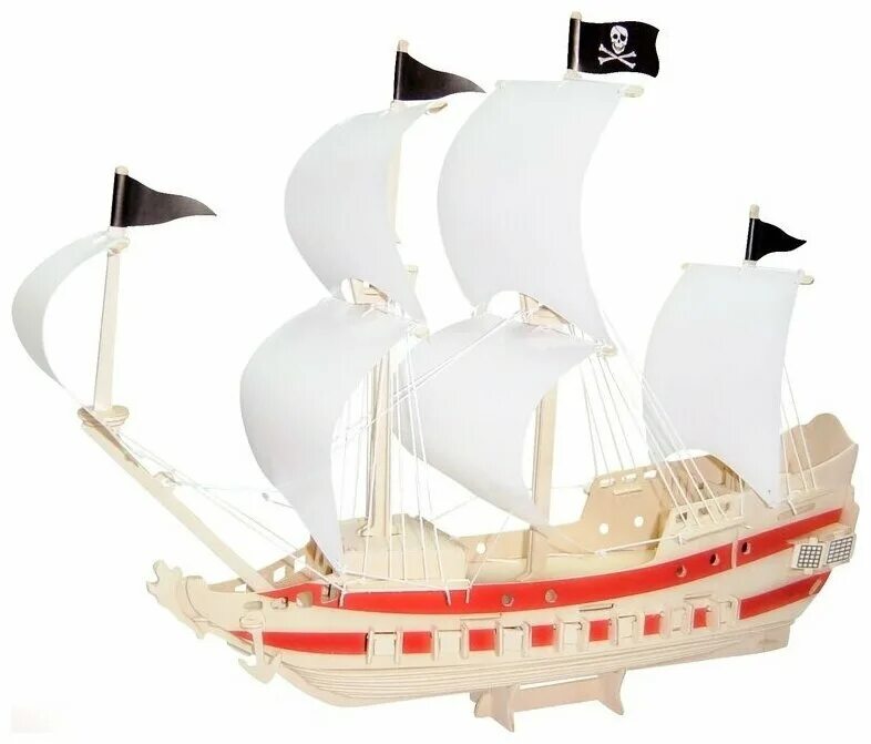 Деревянный корабль купить. Сборная деревянная модель пиратский корабль. 3d пазл Pirate ship. Чудо-дерево парусник (p049). Конструктор корабль пиратский 305.