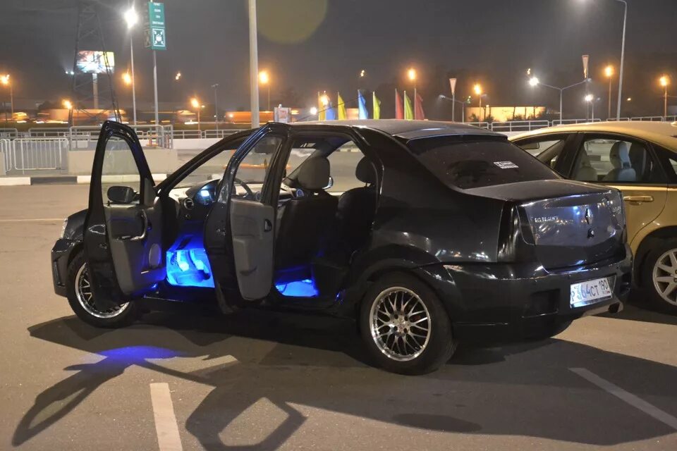 Обвес на рено логан 1. Рено логан спорткар. Обвес логан 2. Прокачали рено. Renault logan 2008 tuning.