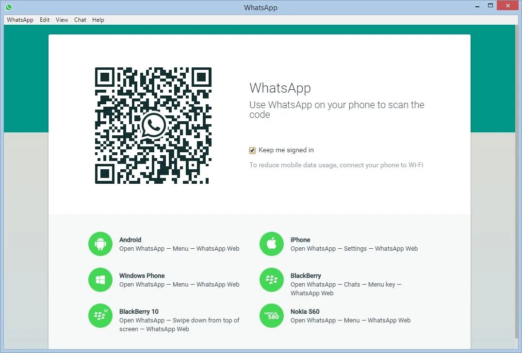 Whatsapp web приложение
