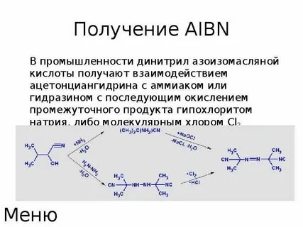 Реакция образования гипохлорита
