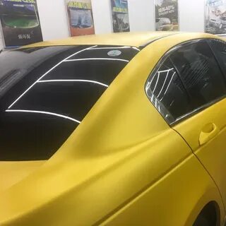 Желтая пленка авто