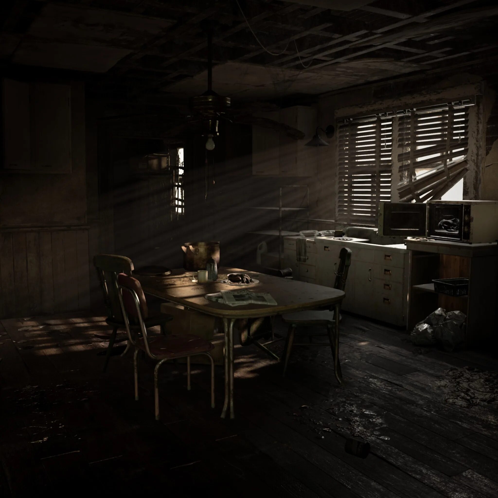 Resident evil 7 biohazard игры resident evil. Resident Evil 7 Biohazard кухня.