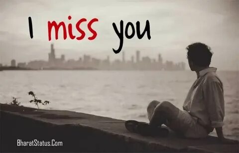 I miss you tonight