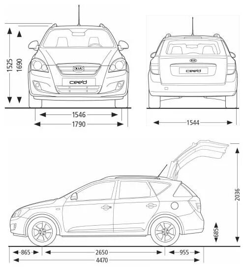 Габариты Киа СИД хэтчбек 2008. Габариты Киа СИД универсал 2010. Kia Ceed 2008 габариты. Габариты Киа СИД 2010 хэтчбек. Сид универсал характеристики