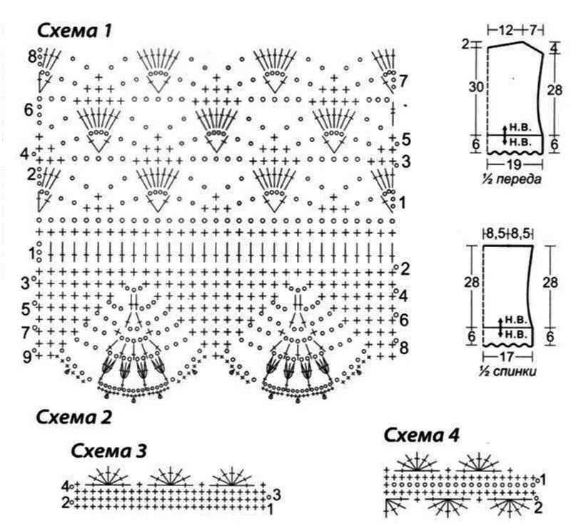 Схема крючком красивой кофточки. Вязание крючком кофты схемы. Оригинальная кофточка крючком схема. Летние кофточки вязаные крючком схемы и описание. Летний топ крючком схемы.