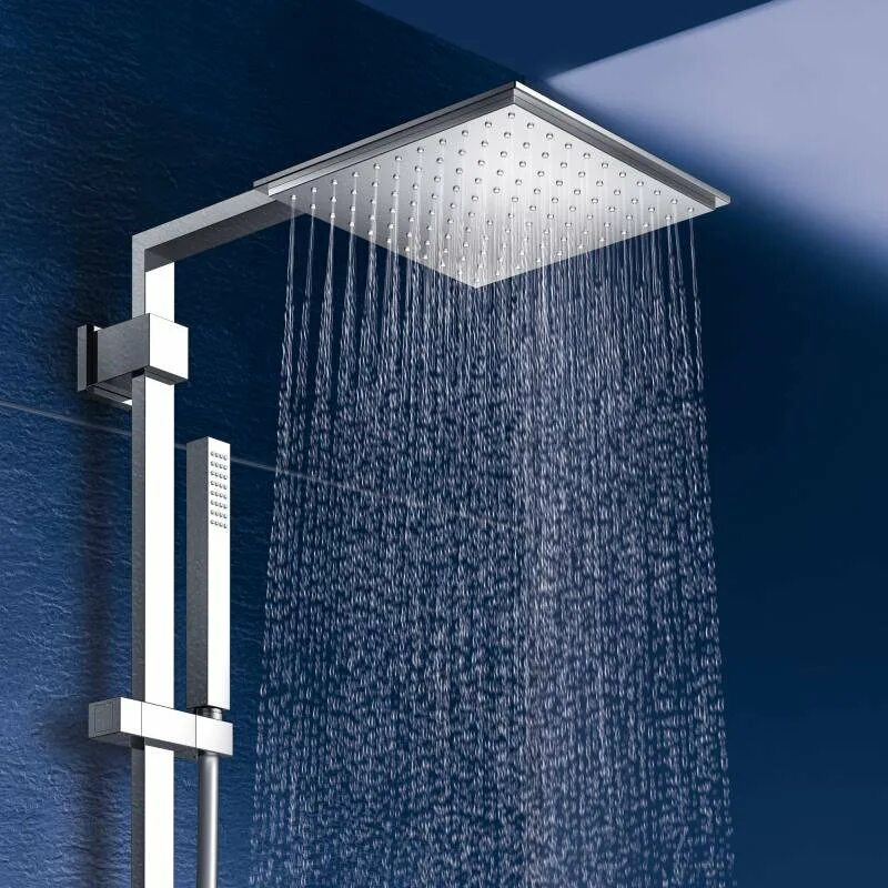 Термостатом верхним душем. Grohe Euphoria Cube XXL System 230. Душевая стойка Grohe Euphoria XXL 26187000. Душевая система Grohe Euphoria Cube System 26087000. Душевая система Grohe Euphoria Cube 230 со смесителем, хром (23147001).