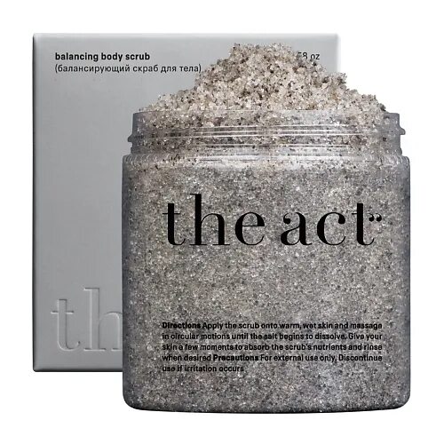 The act скраб. The act скраб