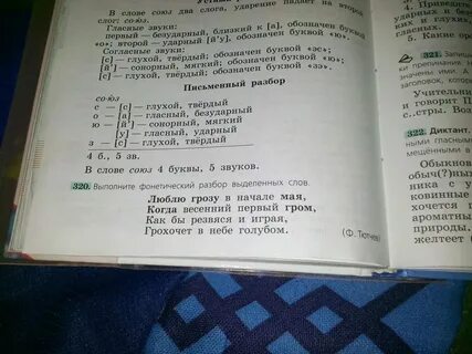 Люблю фонетический грозу