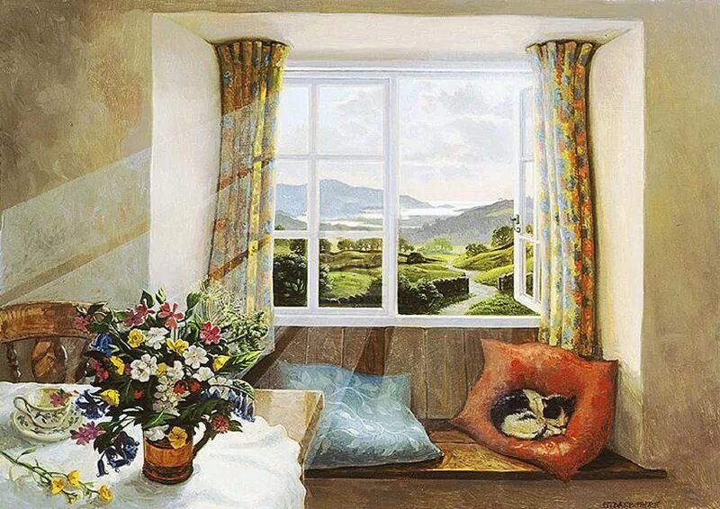 Pin by Anja Angelskaja on Прекрасные интерьеры Painting, Russian painting, Inter