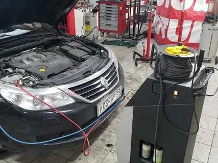 Заправка кондиционера рено сценик