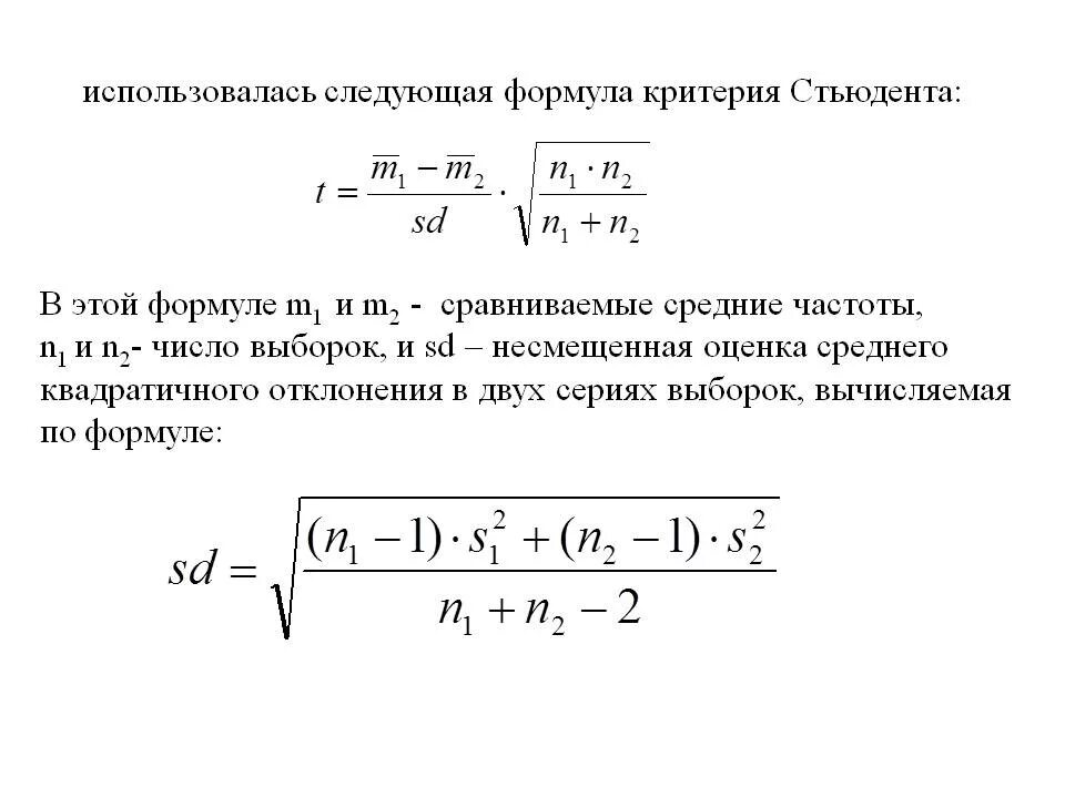 Достоверность различия стьюдент. Коэффициент Стьюдента формула расчета. T критерий Стьюдента формула. Формула нахождения коэффициента Стьюдента. Критерий Стьюдента в статистике формула.