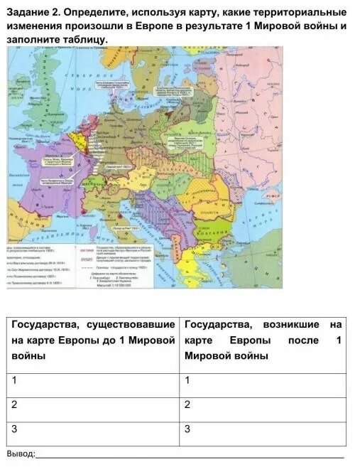 Территориальные изменения после 1 мировой войны. Итоги первой мировой войны территориальные изменения. Европа после первой мировой войны территориальные изменения таблица.