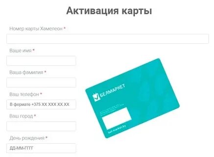 Белмаркет хамелеон