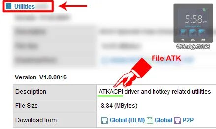Driver and hotkey related utilities