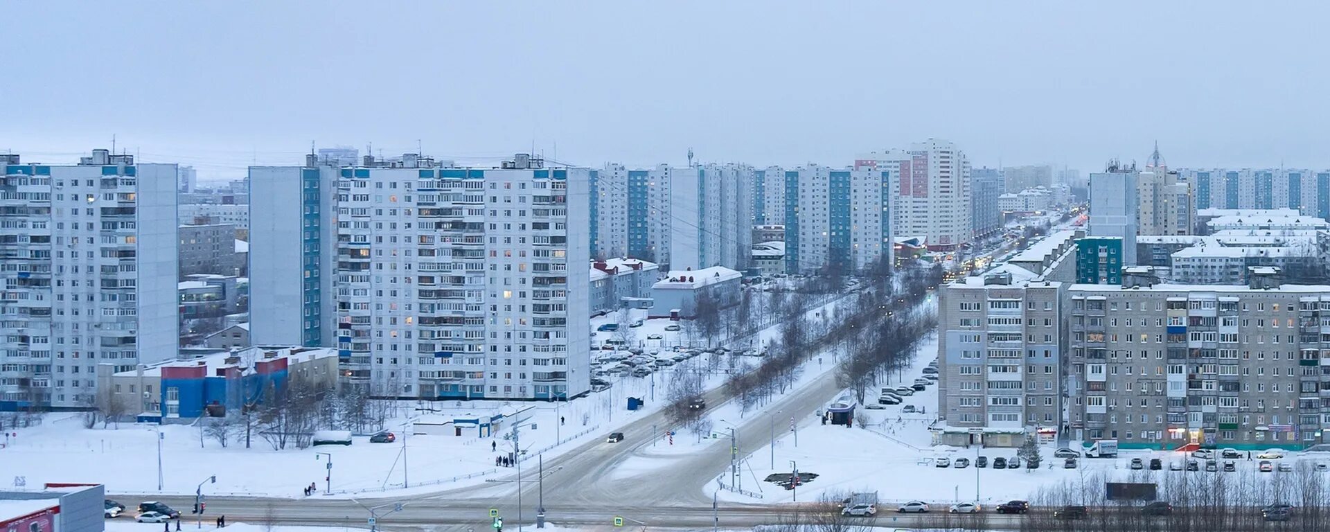 Зимний Нижневартовск DriveFoto.ru