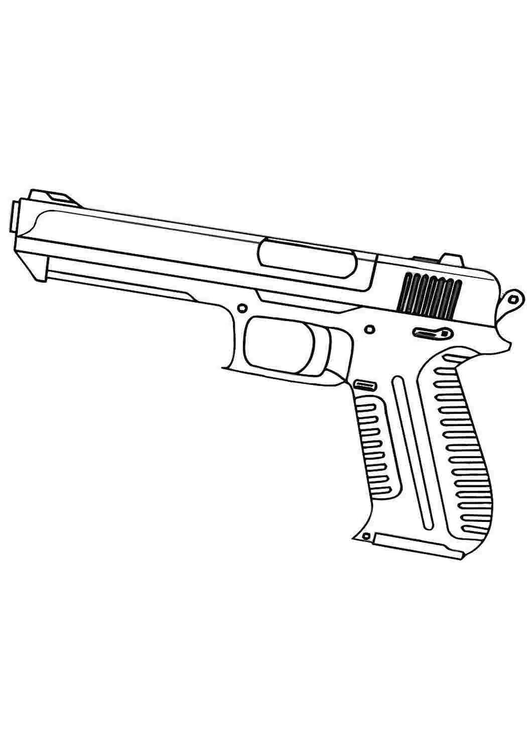 Дигл раскраска. Раскраска оружие. Раскраска Пис. Раскраски для мальчиков пистолеты.