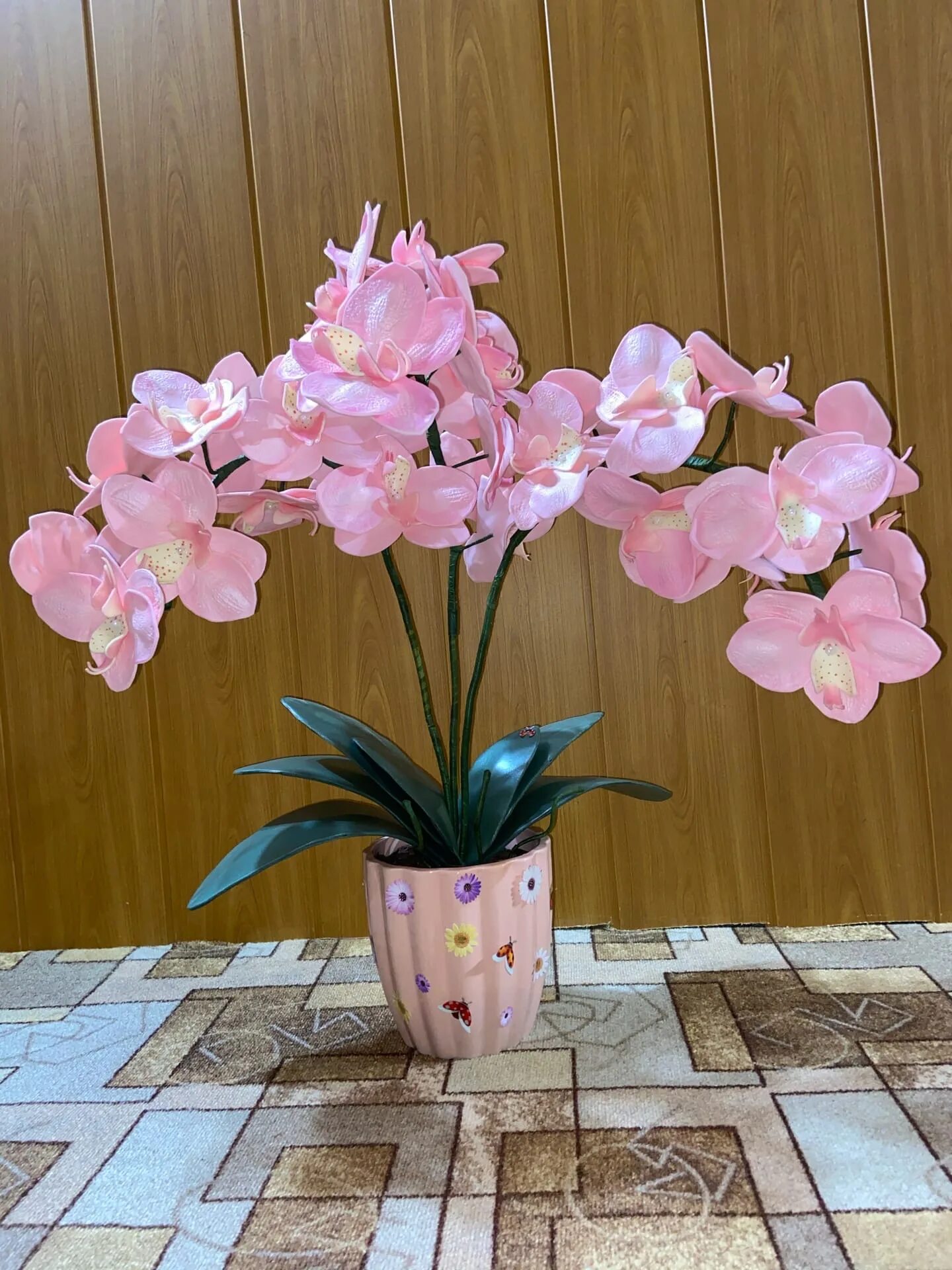 Орхидея из изолона светильник. Орхидея из изолона мк. Орхидеи с изолона. Орхидея фаленопсис изолона. Цветы из изолона орхидея.