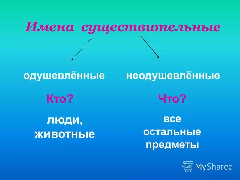 Одушевлённые и неодушевлённые имена существительные. Одушевленное и неодушевленное имя существительное. Имена существительные кто что. Неодушевленное это предмет, а одушевленное это.