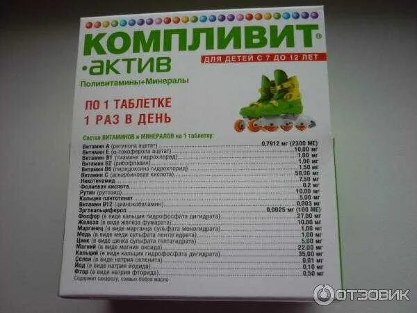 Компливит актив 7. Компливит Актив для детей 7 лет. Компливит Актив для детей с 7 до 12 состав. Компливит Актив табл. П/О № 30. Компливит Актив 12 витаминов для детей.