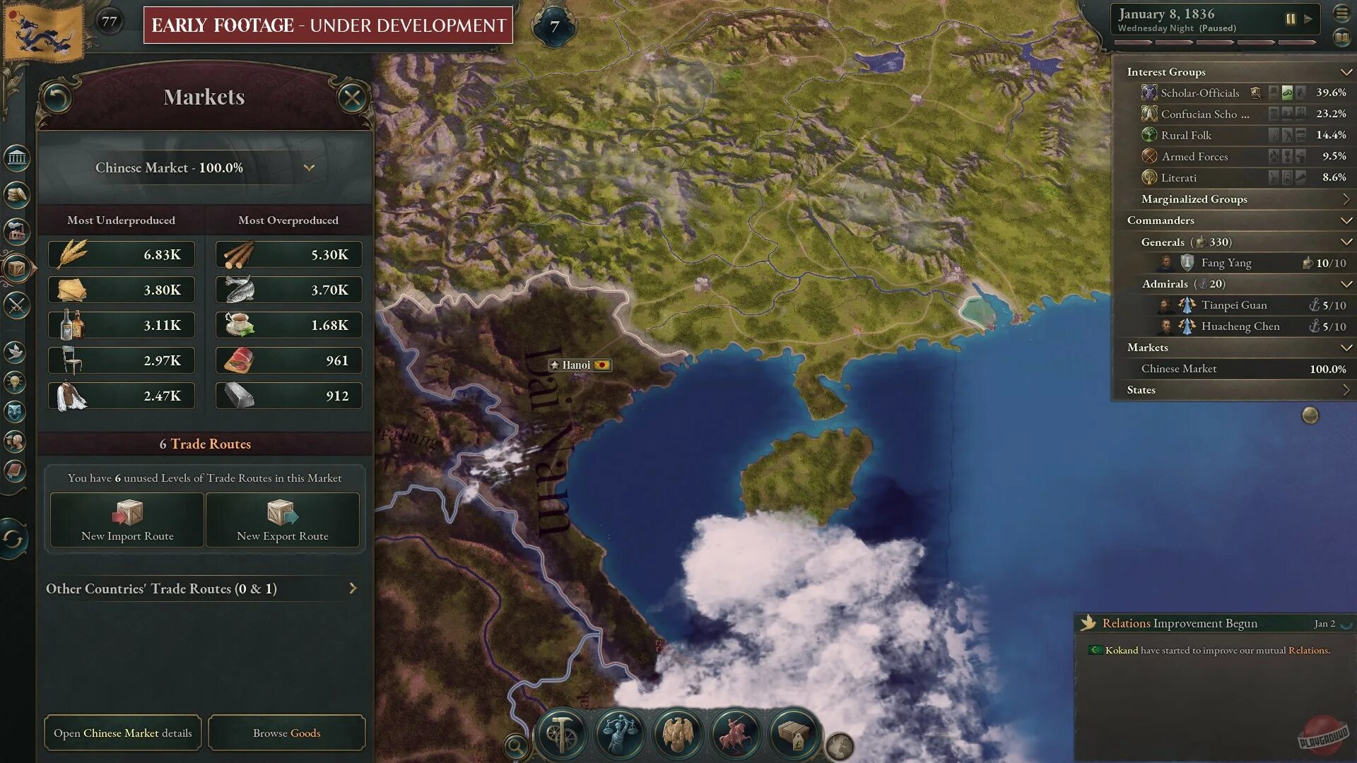 Victoria 3 console