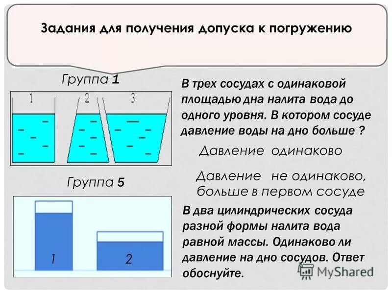 В два одинаковых сосуда налили соответственно. Задачи на сообщающиеся сосуды. Давление в жидкости и газе и твердом теле. В два одинаковых сосуда налили соответственно. Масло и вода в сообщающихся сосудах.
