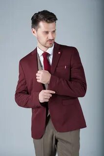 Бордовые мужские