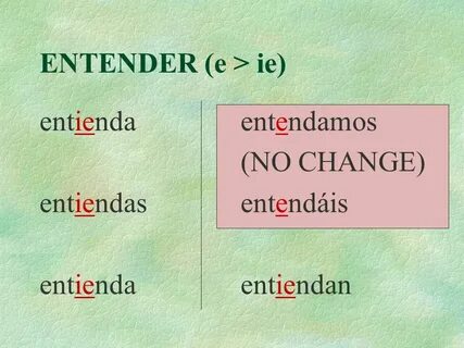 Verbs e