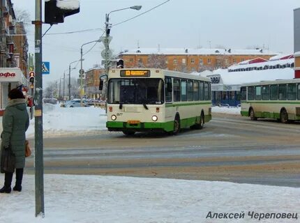Транспорт череповец автобус