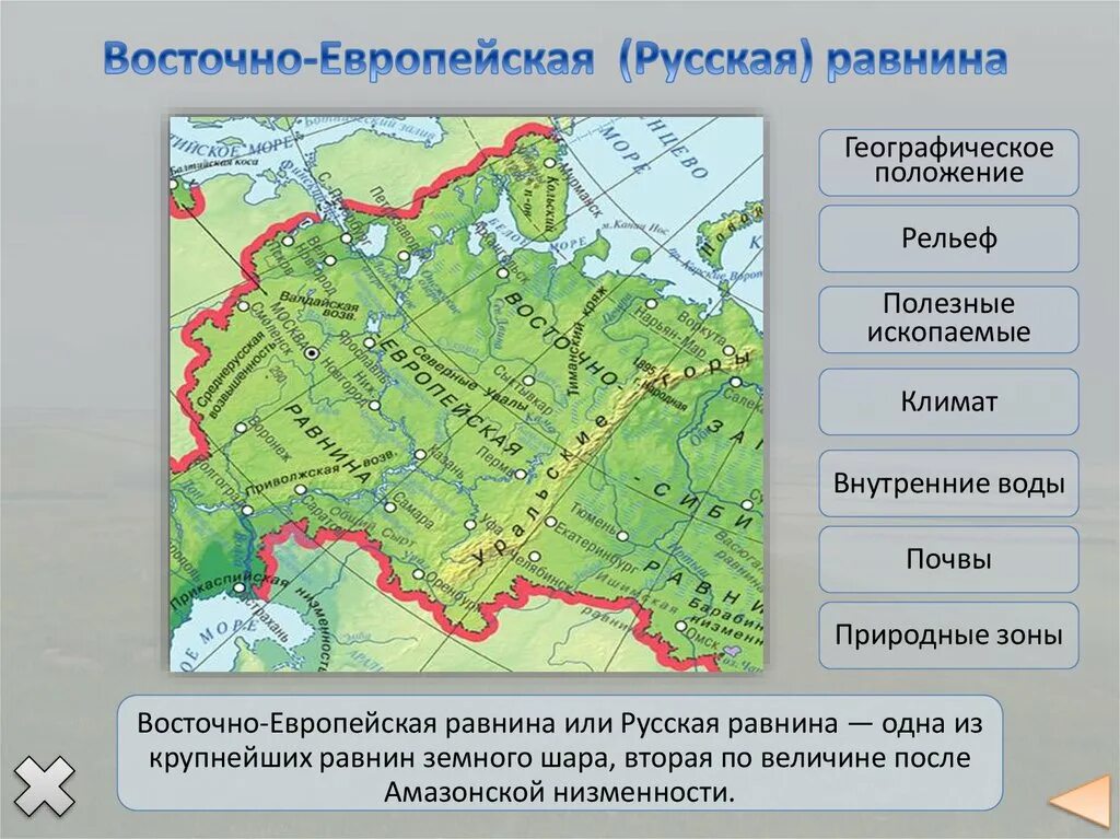 Физико географическая карта Восточно европейской равнины. Восточно-европейская равнина географическое положение на карте. Карта климата Восточно европейской равнины. Восточно европейская равнина расположение на карте России.