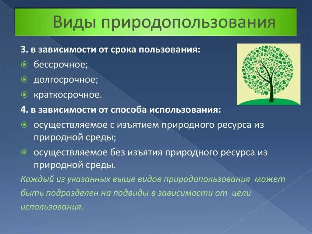 Каковы основные значения понятия природа 8 класс. Виды природопользования. перечислите виды природопользования. формы рационального природопользования. основные термины и понятия природопользования.