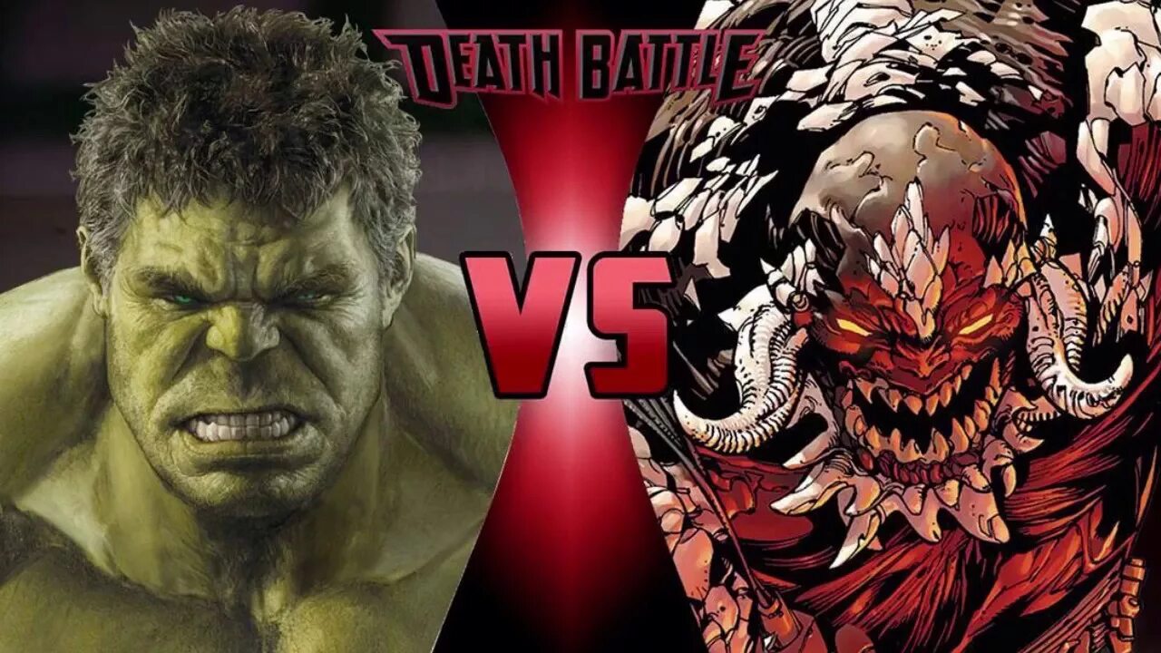 Vs death battle. Халк vs Думсдей. Doomsday Марвел. Hulk vs Doomsday Death Battle. Думсдей против Халка.