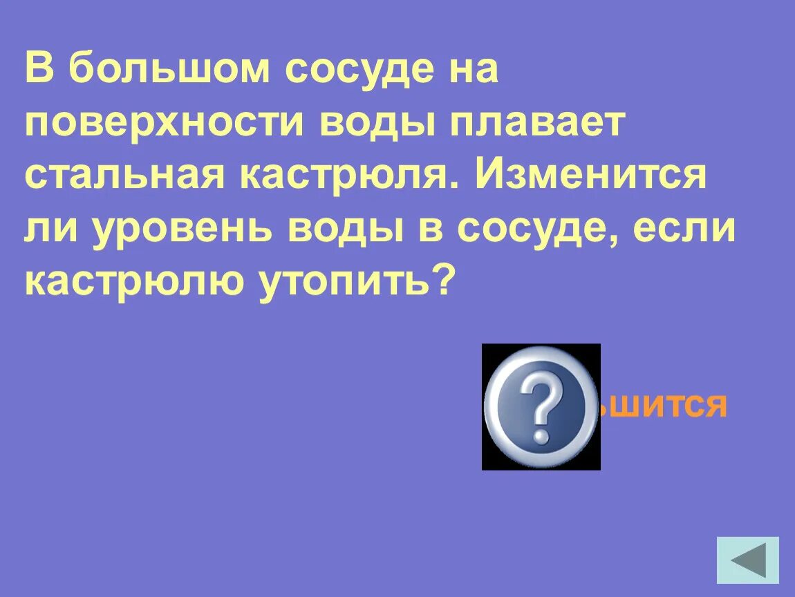 В сосуде плавает кусок льда с вмерзшим в него стальным шариком. На поверхности воды в ведре плавает пустая кастрюля. Как кастрюля плавает в воде. В большом сосуде с водой плавает пластиковое кольцо. На поверхности воды плавает пустая кастрюля