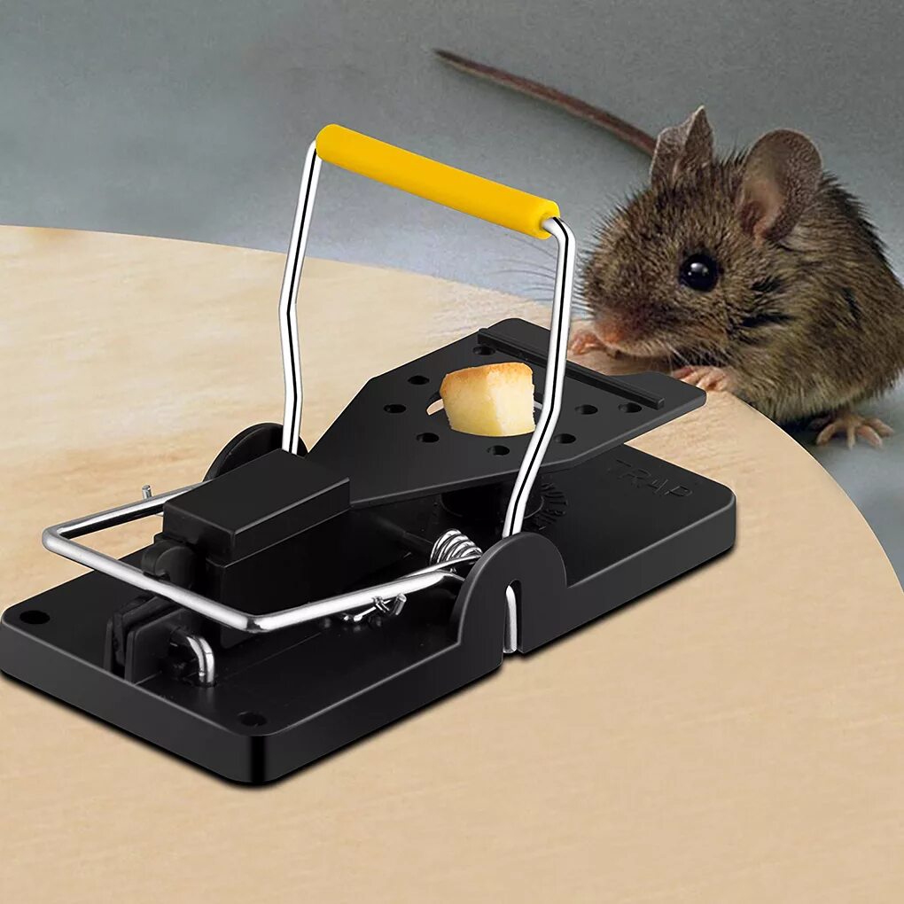 Reusable Rat Catching Mice Mouse Traps Mousetrap Bait Snap Spring Rodent Catcher