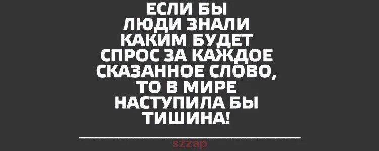 Спрос за каждое сказанное слово то в мире наступила бы тишина. Если бы люди каждое сказанное слово то в мире наступила тишина. Наступила тишина. Приходить молчание