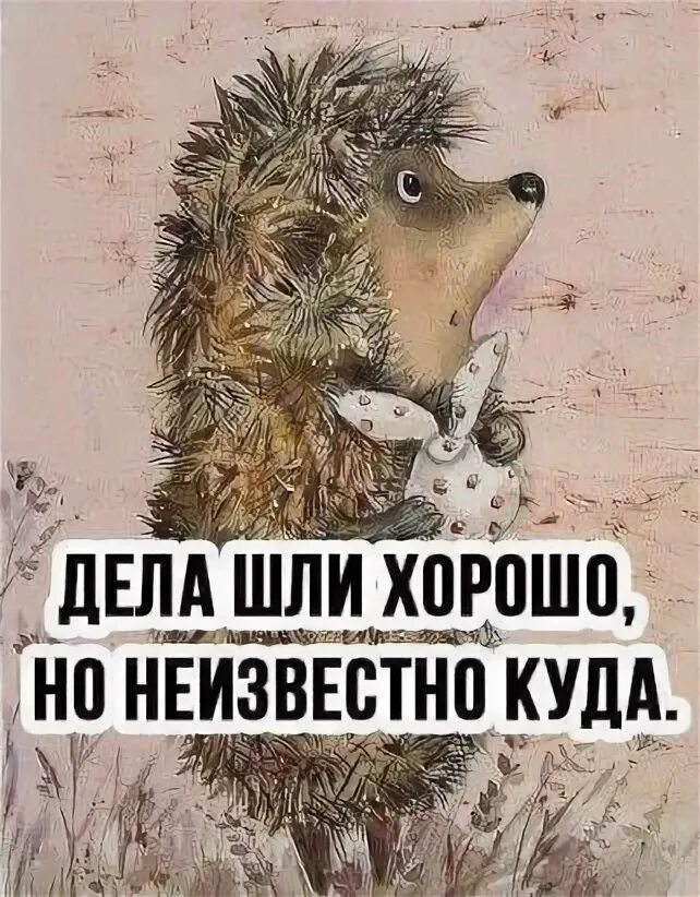 У меня не идут дела. У меня не идут дела
