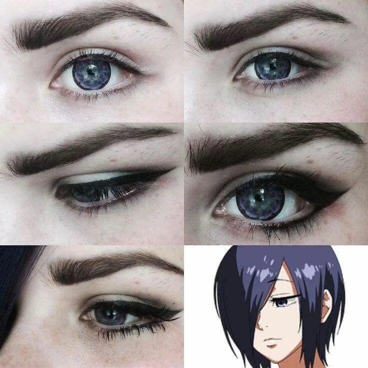 Hiya!! So since it was requested here is a lil short Eto eye makeup tutorial! If