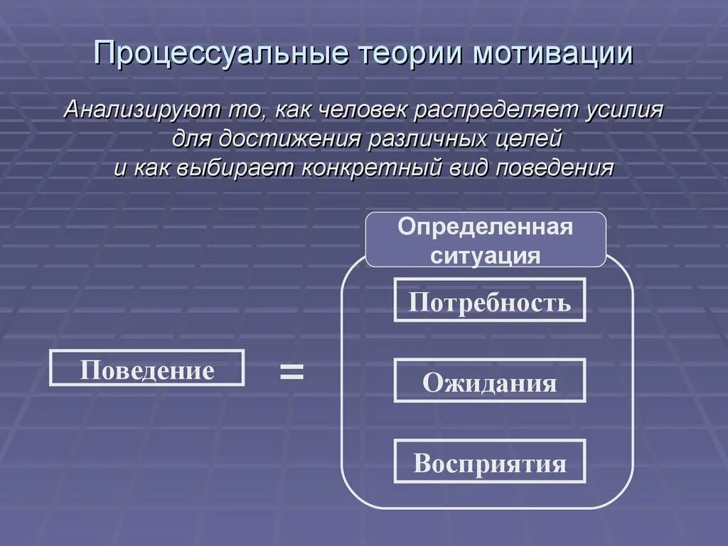 Теория мотивации поведения