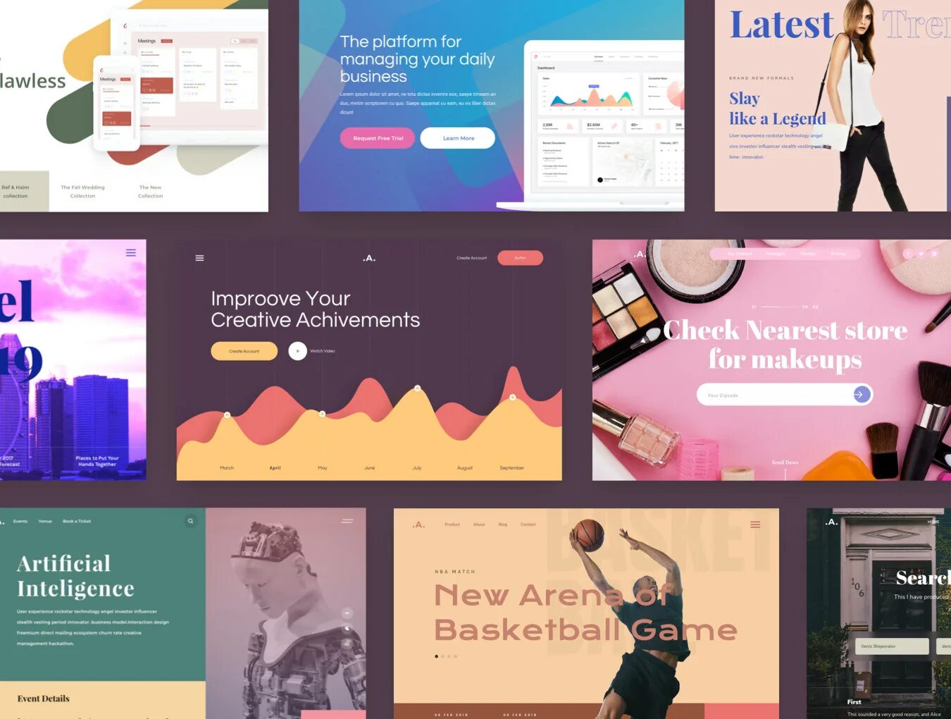 Header ui