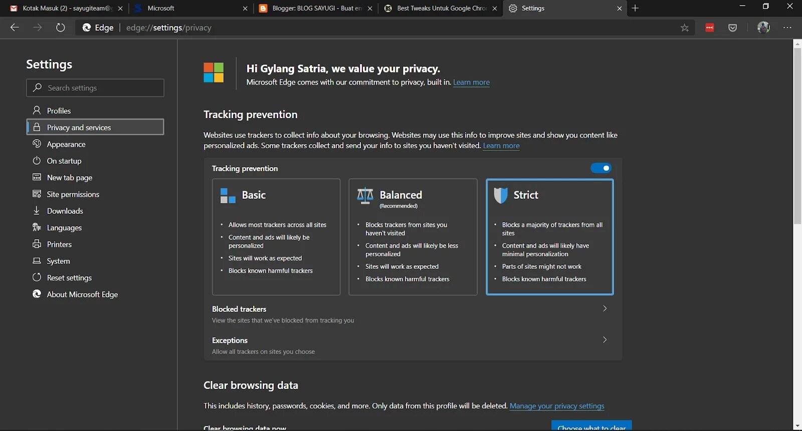Adblock edge windows 10. Edge://settings/privacy. microsoft edge privacy. privacy settings. privacy settings microsoft.