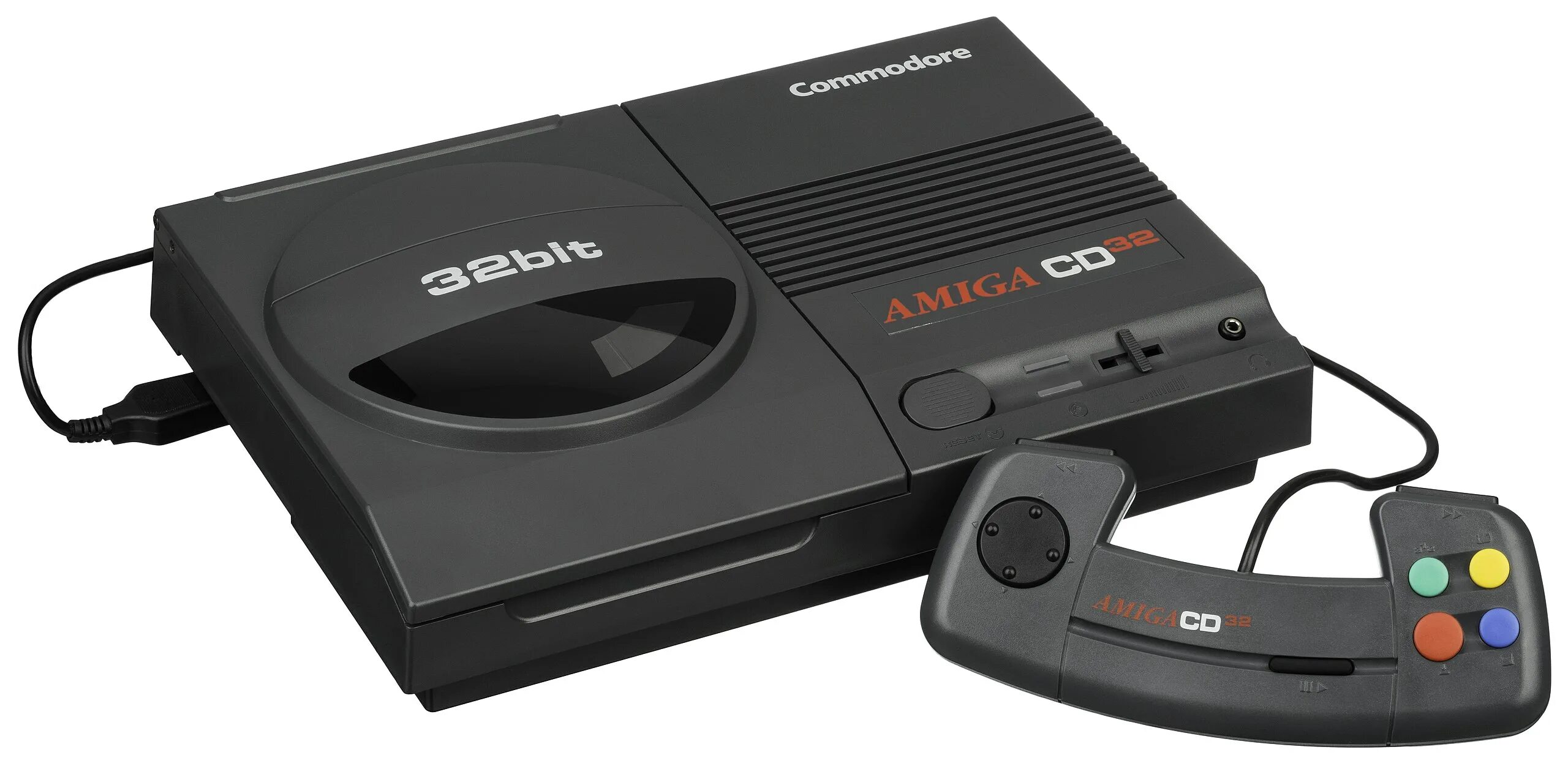 Cd 64. Amiga cd32. Commodore amiga cd32. Commodore amiga cd32 игры. 32 Бит консоль.