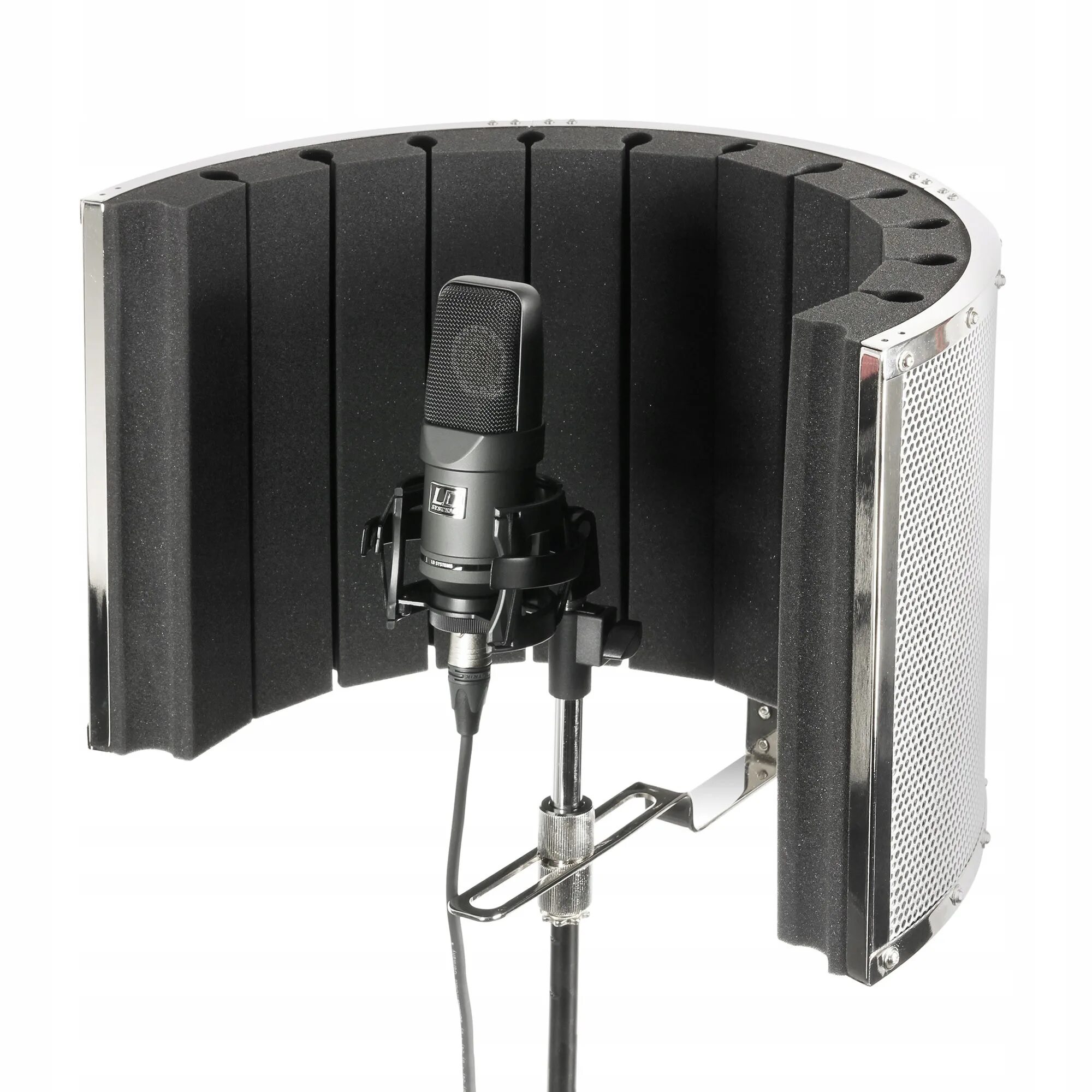 Шипение микрофона. Поп-фильтр invotone mpf300. акустический экран для микрофона ld-systems rf1. акустический экран nordfolk rf-01. ld systems mic set 1.