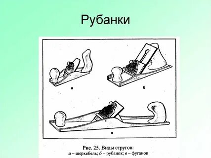 Разновидность рубанка