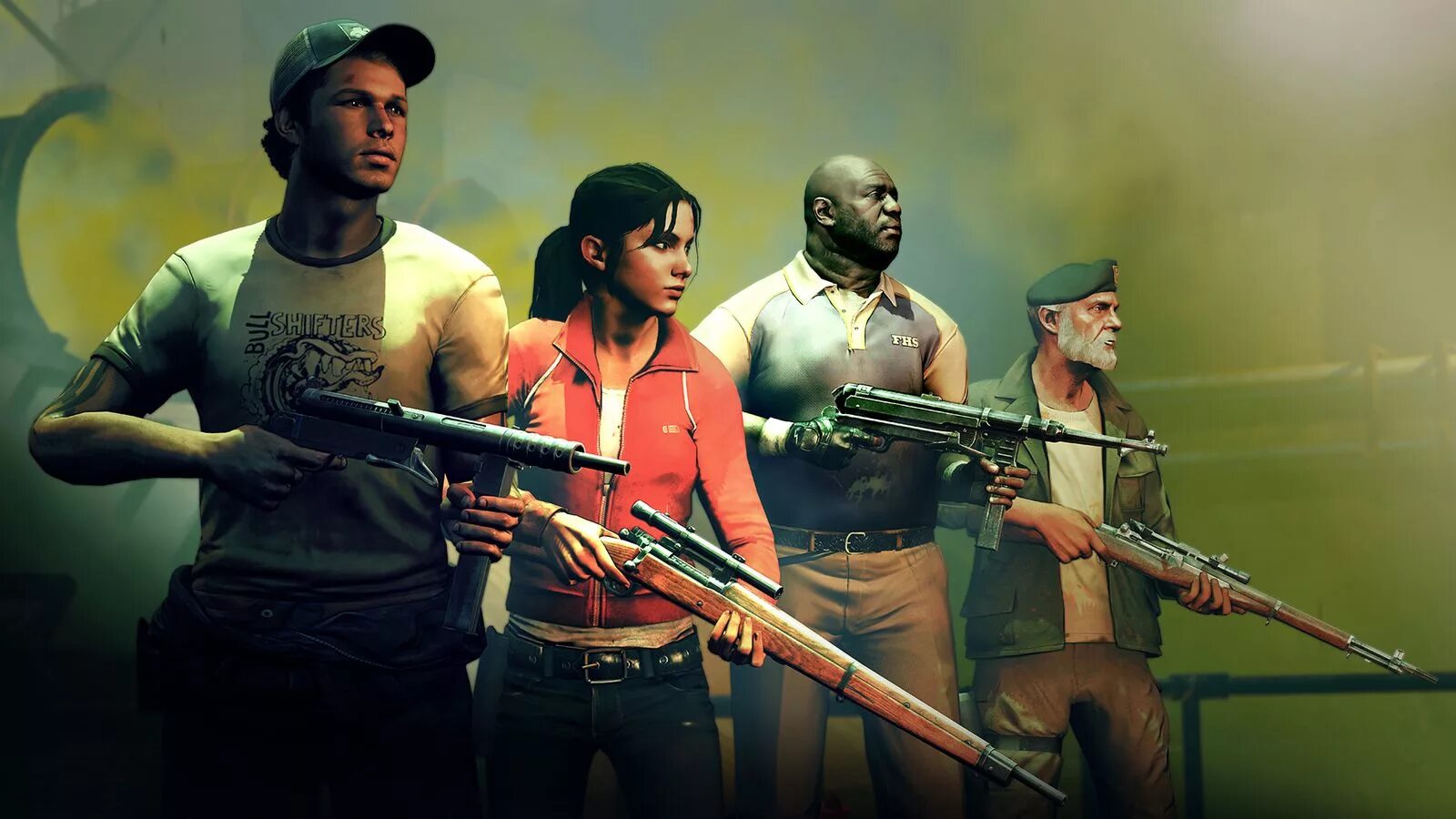 Игра left 4 dead 1. Лефт 4 деад 2 герои.