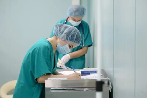 Медработник в больнице